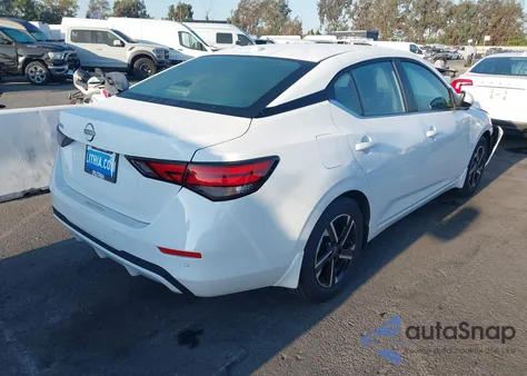 2025 Nissan Sentra Sv z USA, uszkodzony, nr VIN 3N1AB8CV4SY362588